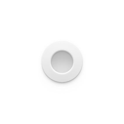 Philips - LED RGBW Stmívatelné koupelnové podhledové svítidlo Hue SLIM LED/8,3W/230V 1000-20000K bílá IP44