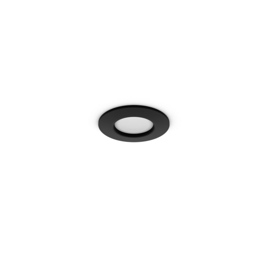Philips - LED RGBW Stmívatelné koupelnové podhledové svítidlo Hue SLIM LED/8,3W/230V 1000-20000K černá P44