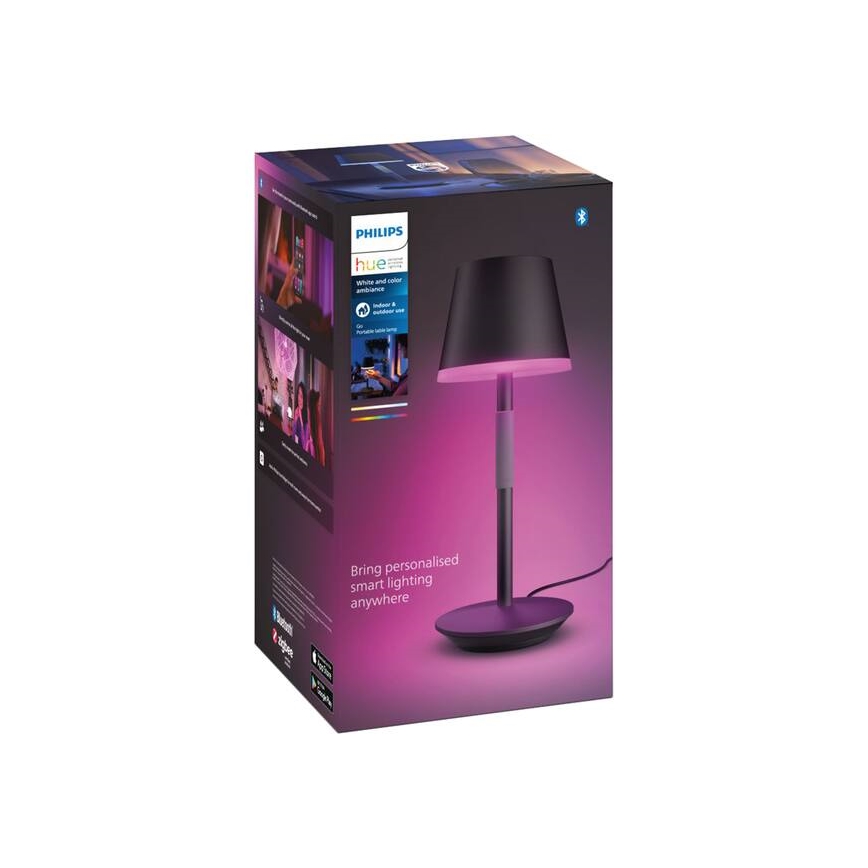 Philips - LED RGBW Stmívatelná venkovní dotyková lampa Hue GO LED/6,2W/230V 2000-6500K IP54