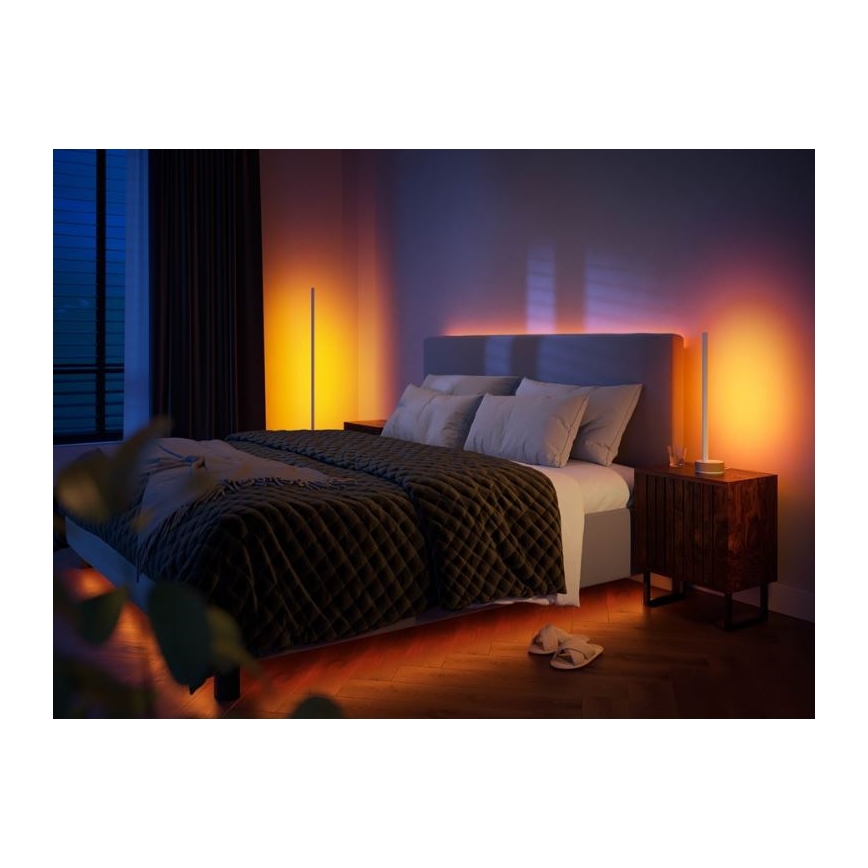 Philips - LED RGBW Stmívatelná stolní lampa Hue SIGNE LED/11,8W/230V 2000-6500K