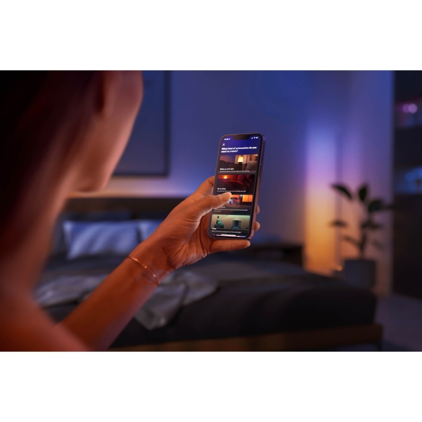 Philips - LED RGBW Stmívatelná stolní lampa Hue SIGNE LED/11,8W/230V 2000-6500K