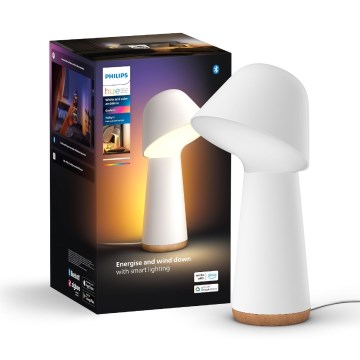 Philips - LED RGBW Stmívatelná stolní lampa Hue TWILIGHT LED/13,4W/230V 2000-6500K