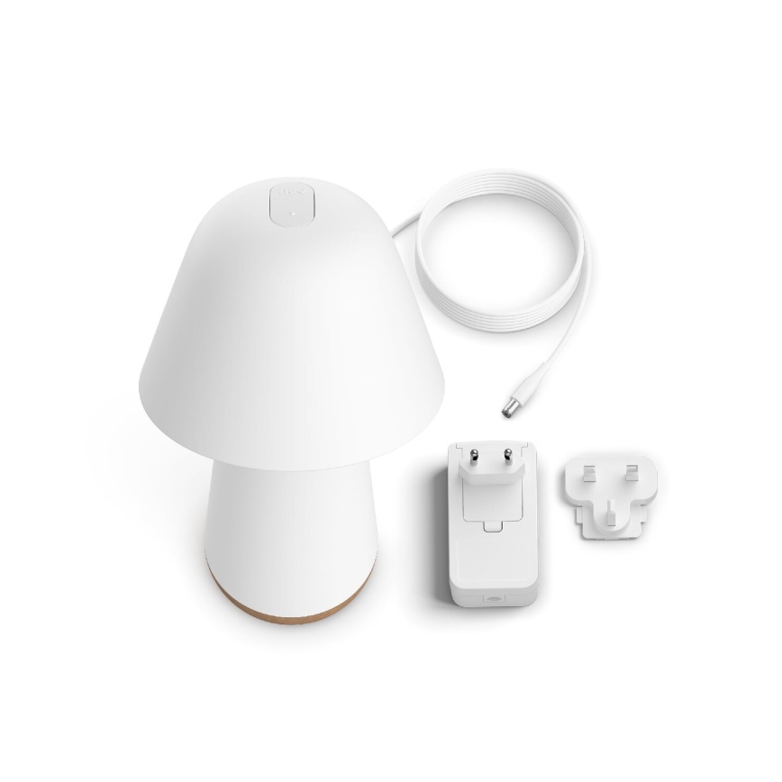 Philips - LED RGBW Stmívatelná stolní lampa Hue TWILIGHT LED/13,4W/230V 2000-6500K
