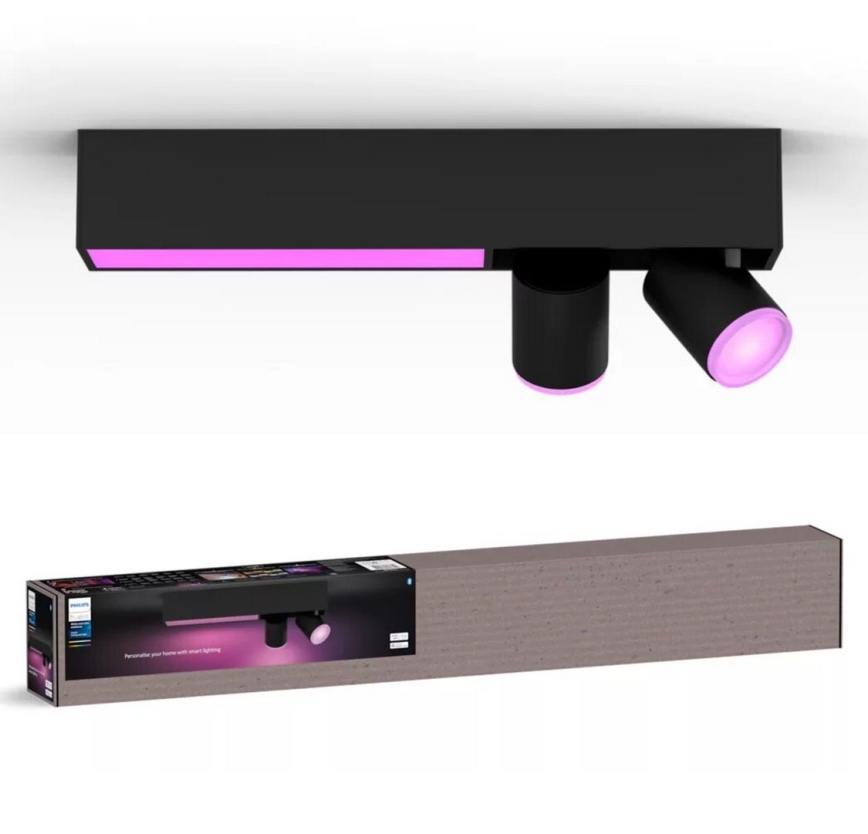 Philips - LED RGBW Stmívatelné bodové svítidlo Hue CENTRIS 2xGU10/4,2W/230V + LED/11W 2000-6500K
