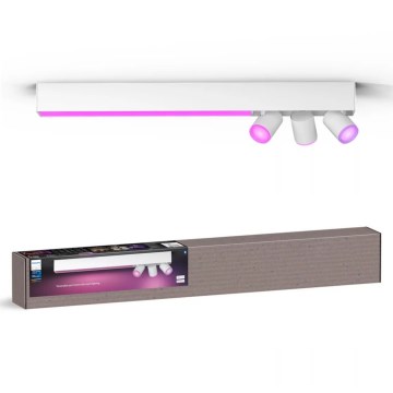 Philips - LED RGBW Stmívatelné bodové svítidlo Hue CENTRIS 3xGU10/4,2W/230V + LED/11W 2000-6500K