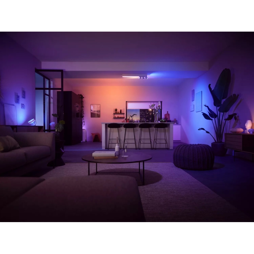 Philips - LED RGBW Stmívatelné bodové svítidlo Hue CENTRIS 3xGU10/4,2W/230V + LED/11W 2000-6500K