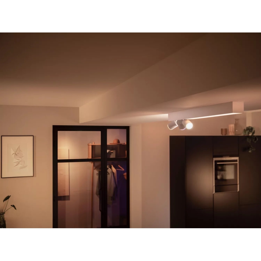 Philips - LED RGBW Stmívatelné bodové svítidlo Hue CENTRIS 3xGU10/4,2W/230V + LED/11W 2000-6500K