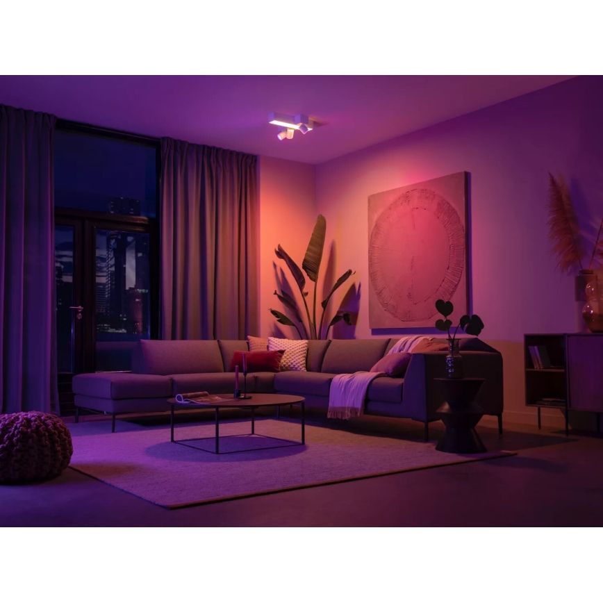 Philips - LED RGBW Stmívatelné bodové svítidlo Hue CENTRIS 3xGU10/4,2W/230V + LED/11W 2000-6500K