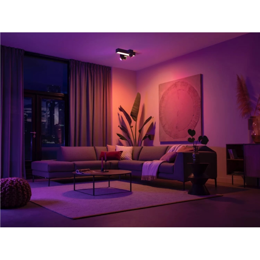 Philips - LED RGBW Stmívatelné bodové svítidlo Hue CENTRIS 3xGU10/4,2W/230V + LED/11W 2000-6500K