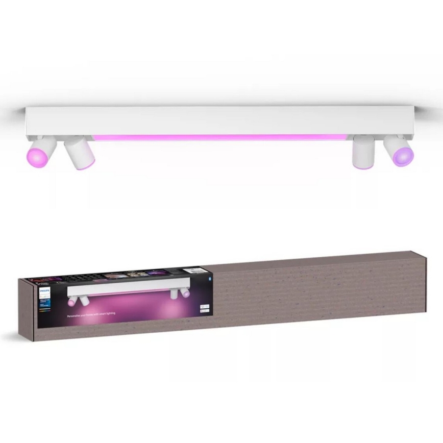 Philips - LED RGBW Stmívatelné bodové svítidlo Hue CENTRIS 4xGU10/4,2W/230V + LED/11W 2000-6500K