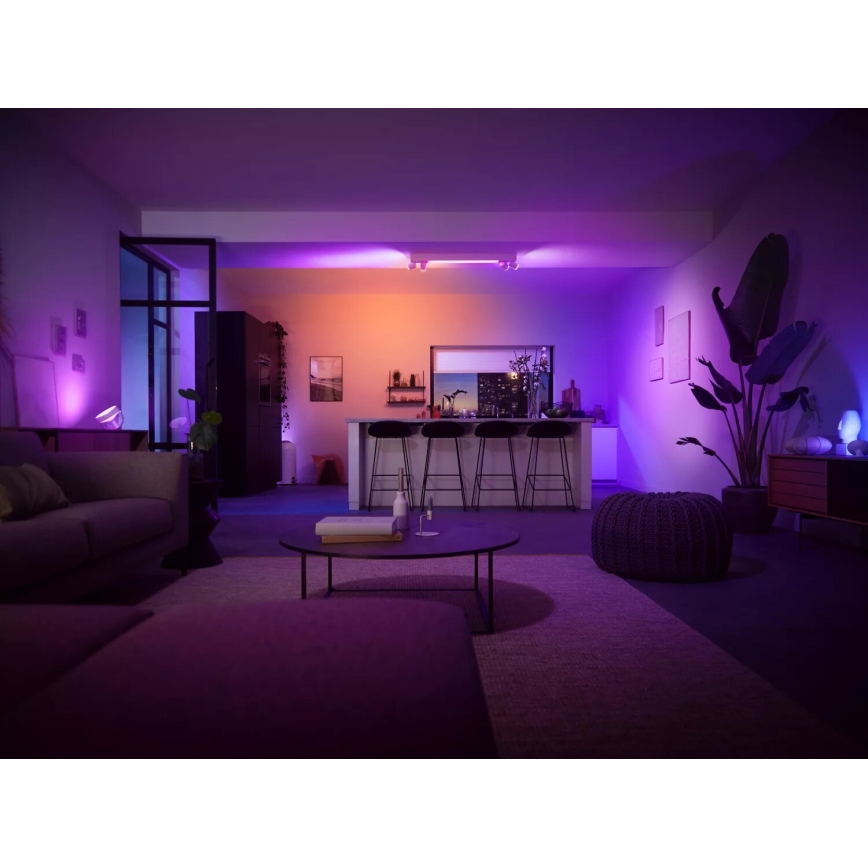 Philips - LED RGBW Stmívatelné bodové svítidlo Hue CENTRIS 4xGU10/4,2W/230V + LED/11W 2000-6500K