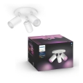 Philips - LED RGBW Stmívatelné bodové svítidlo Hue FUGATO 3xGU10/5,7W/230V