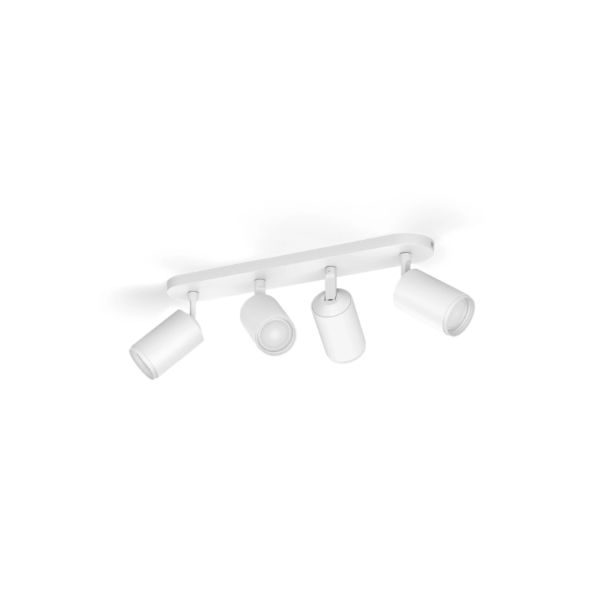Philips - LED RGBW Stmívatelné bodové svítidlo Hue FUGATO 4xGU10/4,2W/230V 2000-6500K bílá