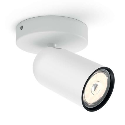 Philips - LED RGBW Stmívatelné bodové svítidlo PONGEE 1xGU10/4,8W/230V 3000K bílá + dálkové ovládání