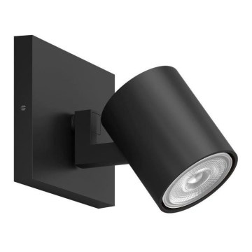 Philips - LED RGBW Stmívatelné bodové svítidlo RUNNER 1xGU10/6,5W/230V 2700-6500K černá