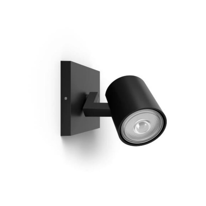 Philips - LED RGBW Stmívatelné bodové svítidlo RUNNER 1xGU10/6,5W/230V 2700-6500K černá