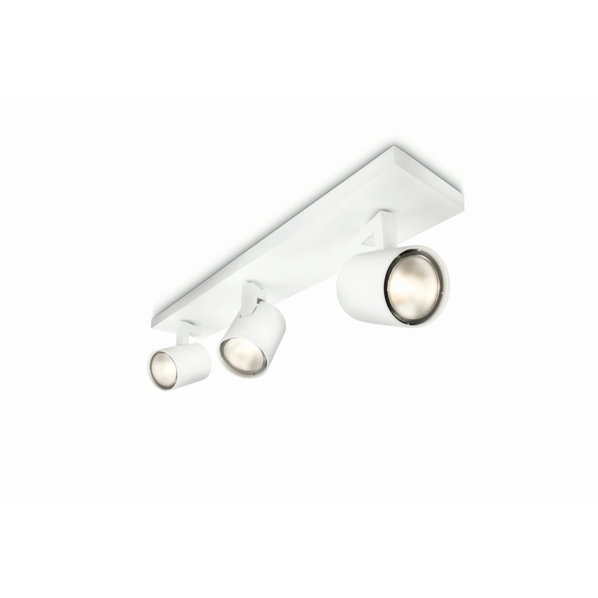 Philips - LED RGBW Stmívatelné bodové svítidlo RUNNER 3xGU10/6,5W/230V 2700-6500K bílá