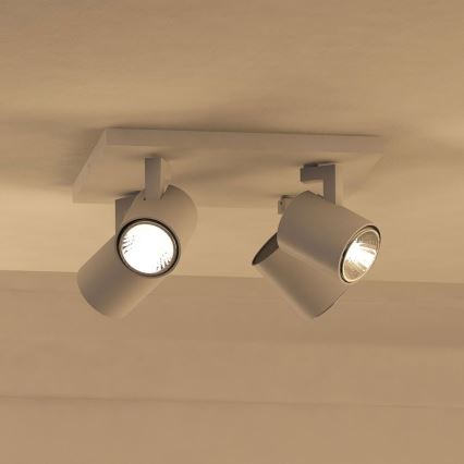 Philips - LED RGBW Stmívatelné bodové svítidlo RUNNER 4xGU10/6,5W/230V 2700-6500K bílá