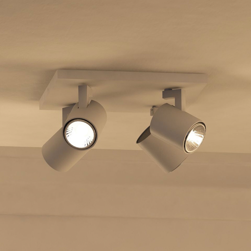 Philips - LED RGBW Stmívatelné bodové svítidlo RUNNER 4xGU10/6,5W/230V 2700-6500K bílá