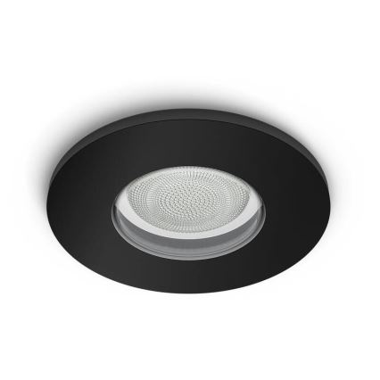 Philips - LED RGBW Stmívatelné koupelnové podhledové svítidlo Hue XAMENTO GU10/5,7W/230V IP44 2200-6500K