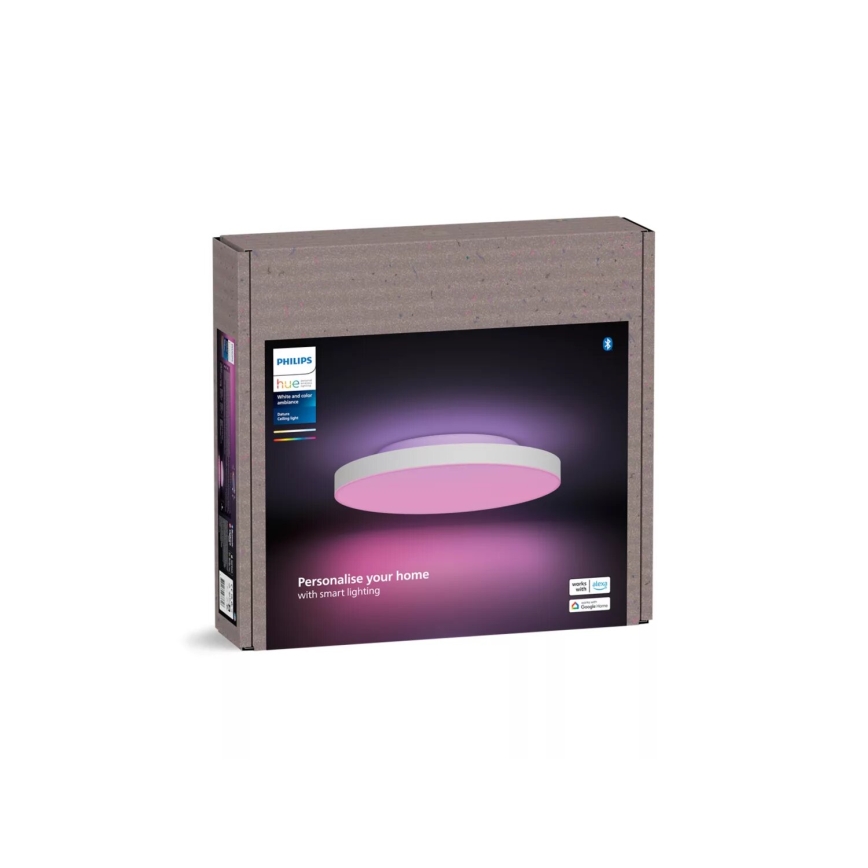 Philips - LED RGBW Stmívatelné stropní svítidlo Hue DATURA LED/48W/230V 2000-6500K