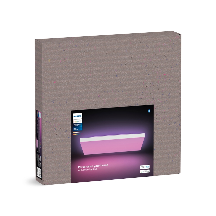 Philips - LED RGBW Stmívatelné stropní svítidlo Hue DATURA LED/67W/230V 2000-6500K