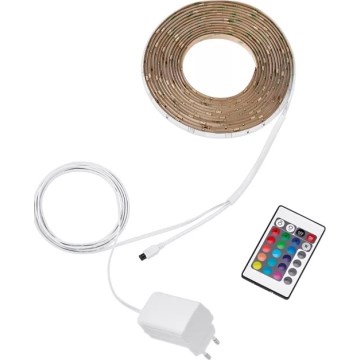 Philips - LED RGBW Stmívatelný pásek 5m LED/12W/230V + dálkové ovládání