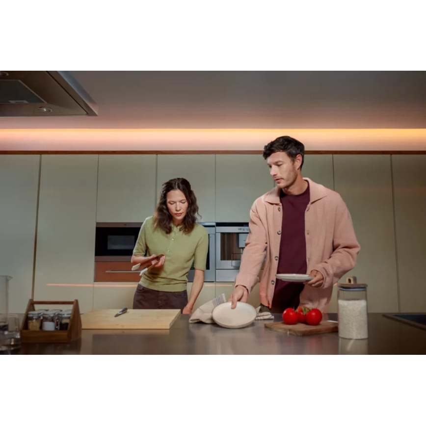 Philips - LED RGBW Stmívatelný pásek Hue FLUX 3+2m LED/48,5W/230V 2200-6500K