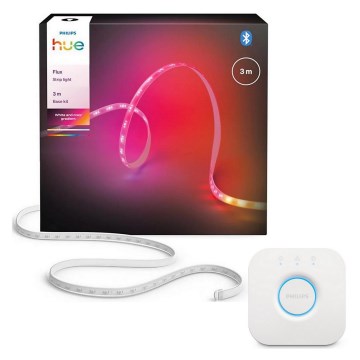 Philips - LED RGBW Stmívatelný pásek Hue FLUX 3m LED/12W/230V 2200-6500K + Hue bridge