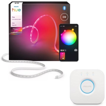 Philips - LED RGBW Stmívatelný pásek Hue FLUX 3m LED/29W/230V 2200-6500K + Hue bridge