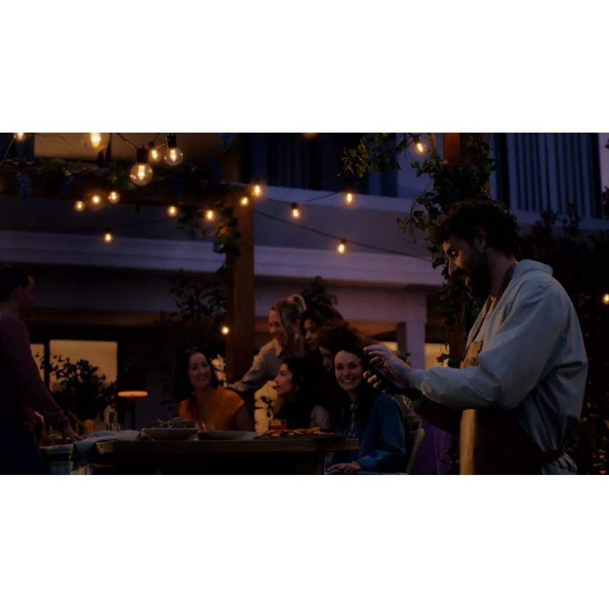 Philips - LED RGBW Stmívatelný venkovní řetěz Hue FESTAVIA 30xLED 21m IP65