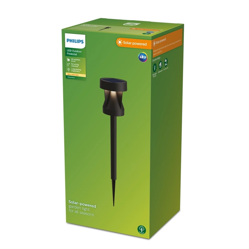 Philips - LED Solární lampa AVERY LED/1,8W/3,7V 2700K IP44