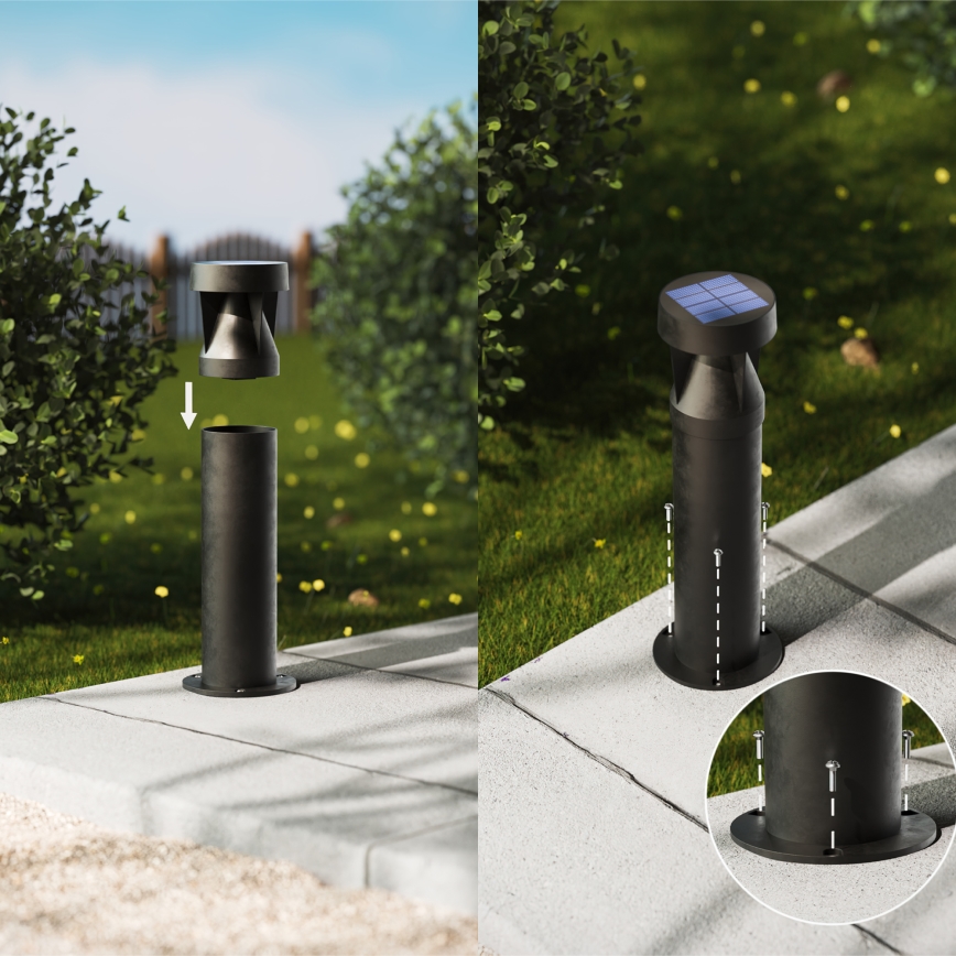 Philips - LED Solární lampa AVERY LED/1,8W/3,7V 2700K IP44