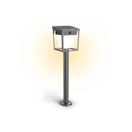 Philips - LED Solární lampa se senzorem BLAISE LED/1,5W/3,7V 3000K IP44