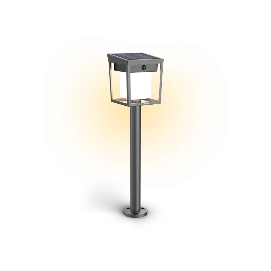 Philips - LED Solární lampa se senzorem BLAISE LED/1,5W/3,7V 3000K IP44