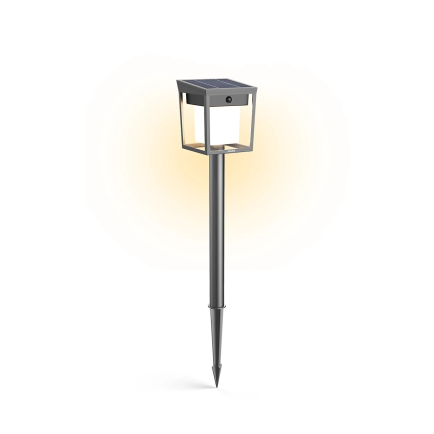 Philips - LED Solární lampa se senzorem BLAISE LED/1,5W/3,7V 3000K IP44