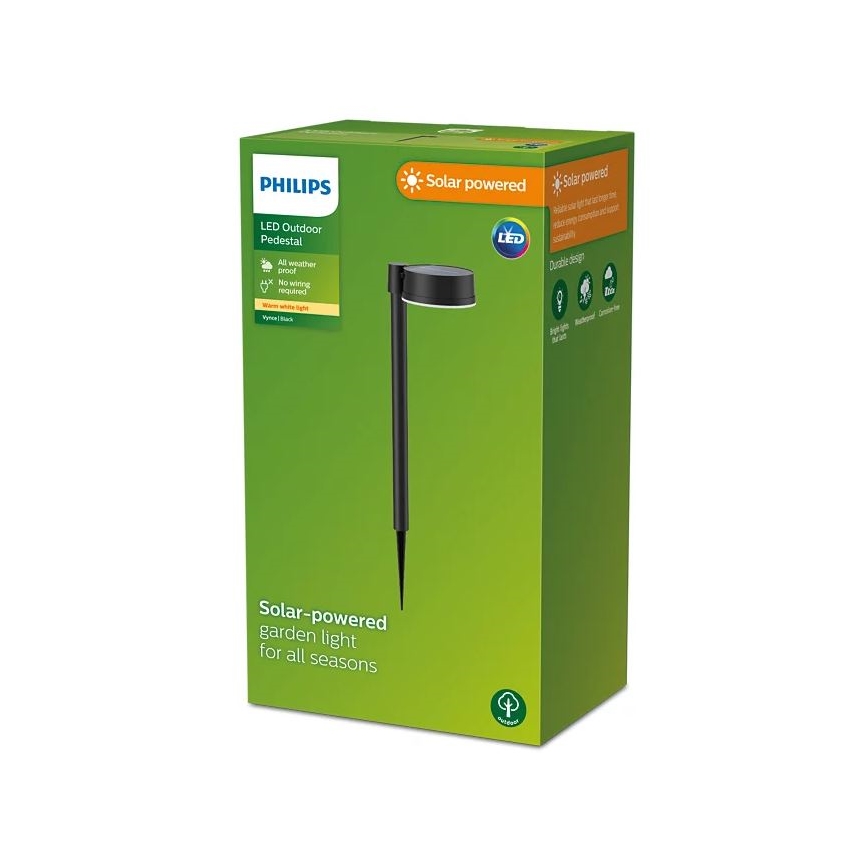 Philips - LED Solární lampa VYNCE LED/1,5W/3,7V IP44