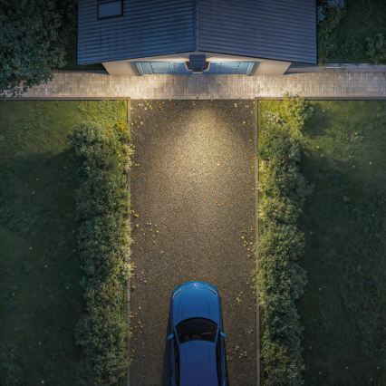 Philips - LED Solární nástěnné svítidlo se senzorem ZYREN LED/24,5W/3,7V 2600 mAh 3000K IP65