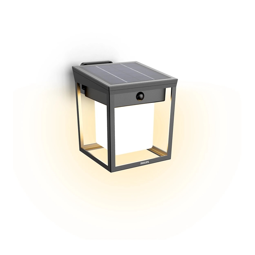 Philips - LED Solární nástěnné svítidlo se senzorem BLAISE LED/1,5W/3,7V 3000K IP44