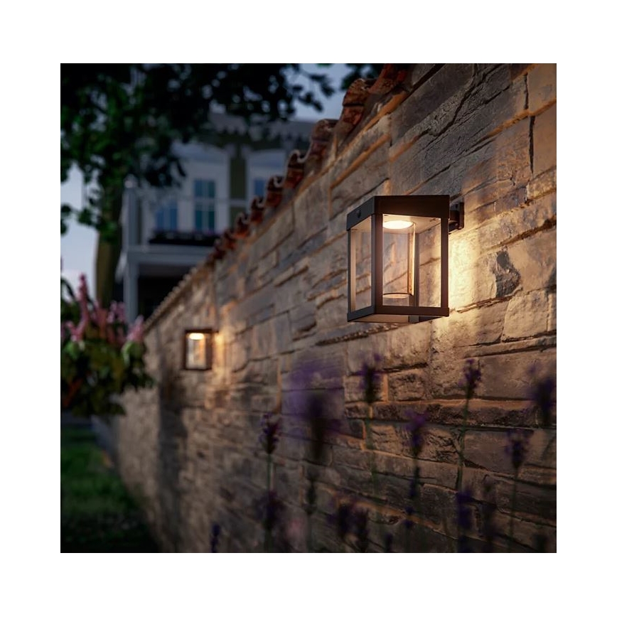 Philips - LED Solární nástěnné svítidlo se senzorem CAMILL LED/1,4W/3,7V IP44