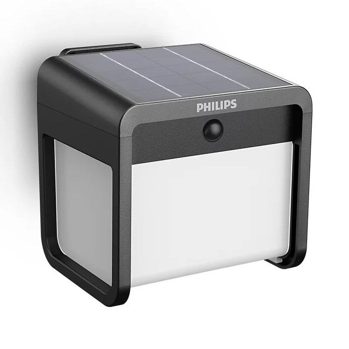 Philips - LED Solární nástěnné svítidlo se senzorem EZRA LED/1,8W/3,7V 3000K IP44
