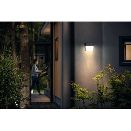 Philips - LED Solární nástěnné svítidlo se senzorem EZRA LED/1,8W/3,7V 3000K IP44