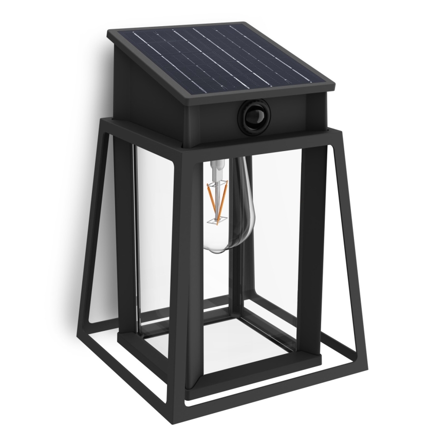 Philips - LED Solární nástěnné svítidlo se senzorem LYSIN LED/3,2W/3,7V 2700K IP44