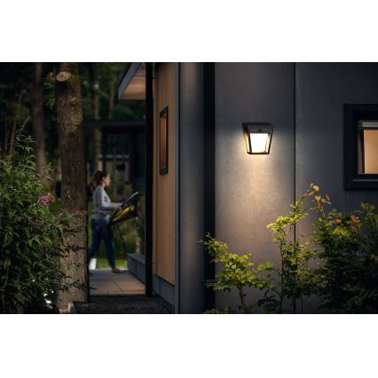 Philips - LED Solární nástěnné svítidlo se senzorem NISSA LED/1,8W/3,7V 3000K IP44