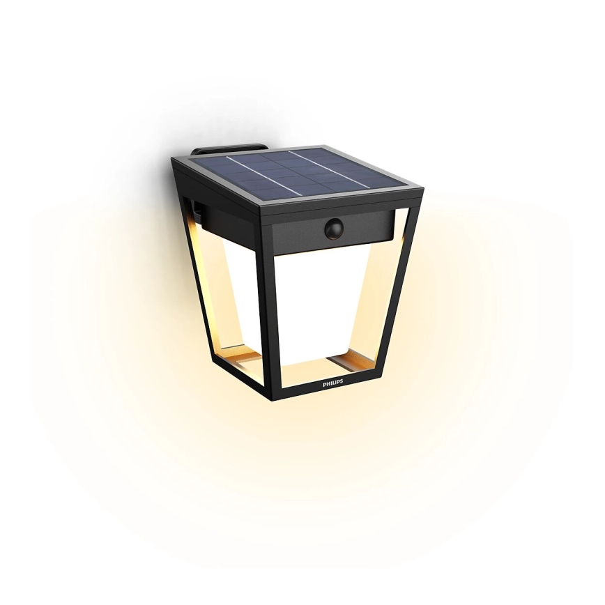Philips - LED Solární nástěnné svítidlo se senzorem NISSA LED/1,8W/3,7V 3000K IP44