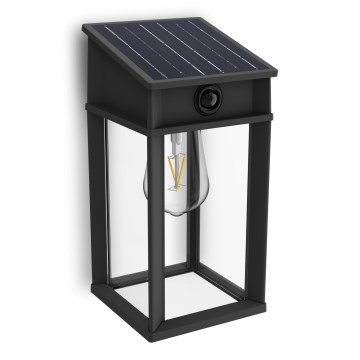Philips - LED Solární nástěnné svítidlo se senzorem pohybu a soumraku GERI LED/3,2W/3,7V 2600 mAh 4000K IP44
