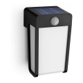Philips - LED Solární nástěnné svítidlo se senzorem SHROUD LED/2,3W/3,7V 600 mAh IP44