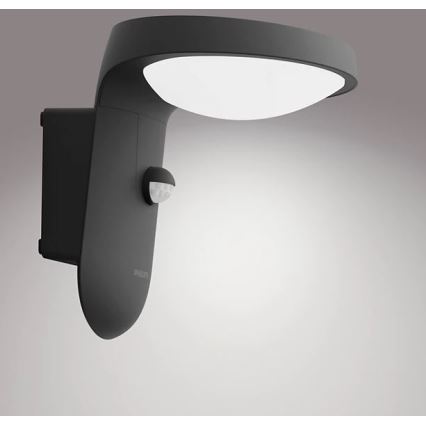 Philips - LED Solární nástěnné svítidlo se senzorem LED/1,2W/4V 1800 mAh 4000K IP44