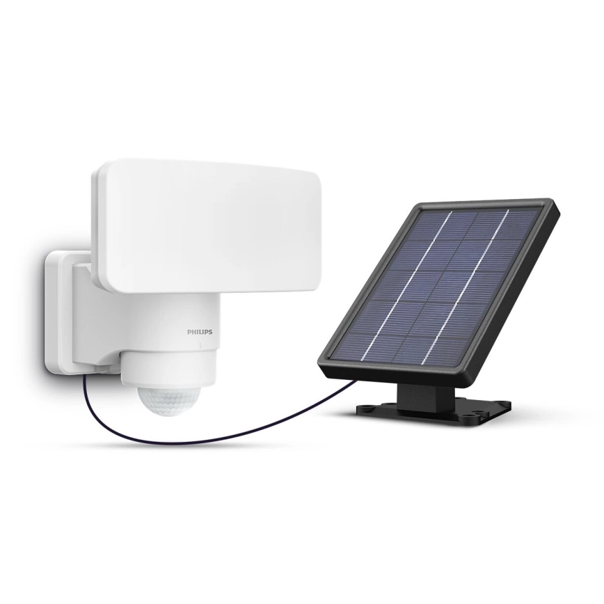 Philips - LED Solární nástěnné svítidlo se senzorem TYLUS LED/6W/3,7V 3000K IP44