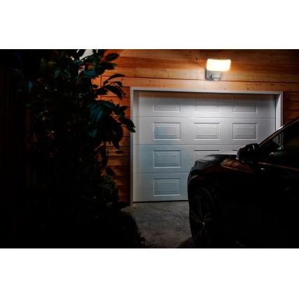 Philips - LED Solární nástěnné svítidlo se senzorem TYLUS LED/6W/3,7V 3000K IP44